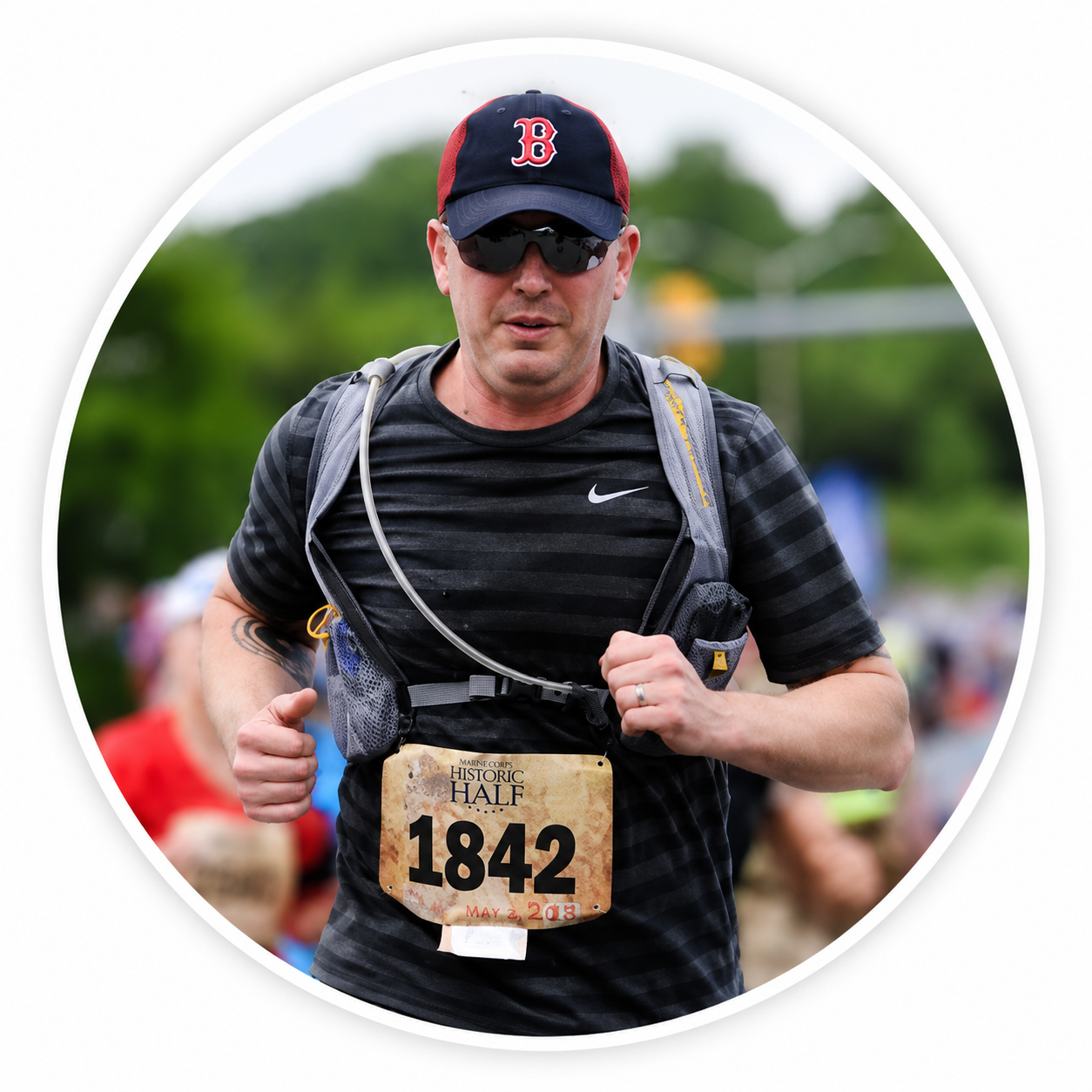 Jay Radford at a race
